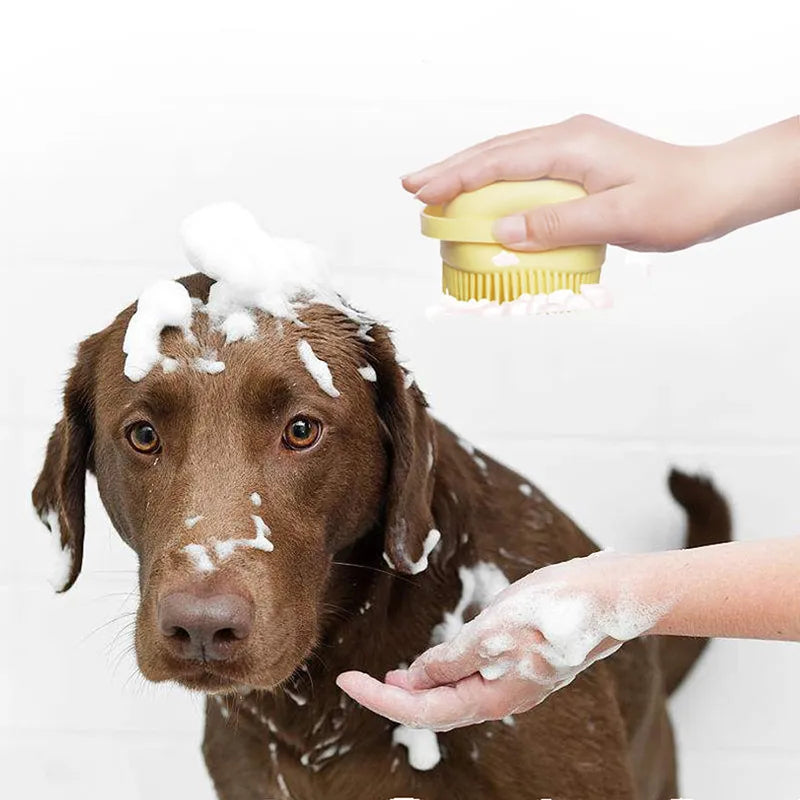 Escova de Banho para Pets